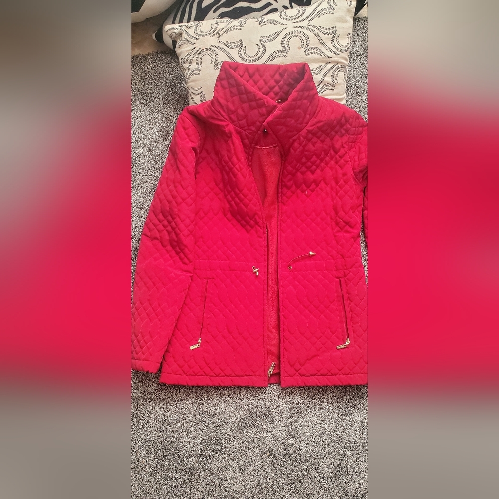 Red jacket
